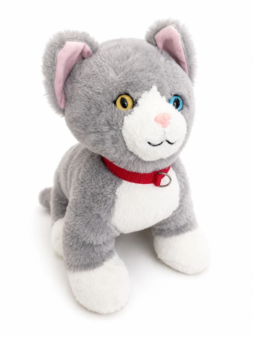 Build A Bear Promise Cat Grey and White